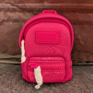 Dagne Dover Hottest Pink Mini Dakota Keychain